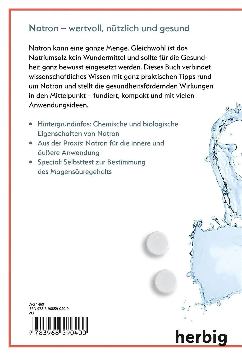 Bild: 9783968590400 | Gesund mit Natron | Martin Auerswald | Taschenbuch | 112 S. | Deutsch
