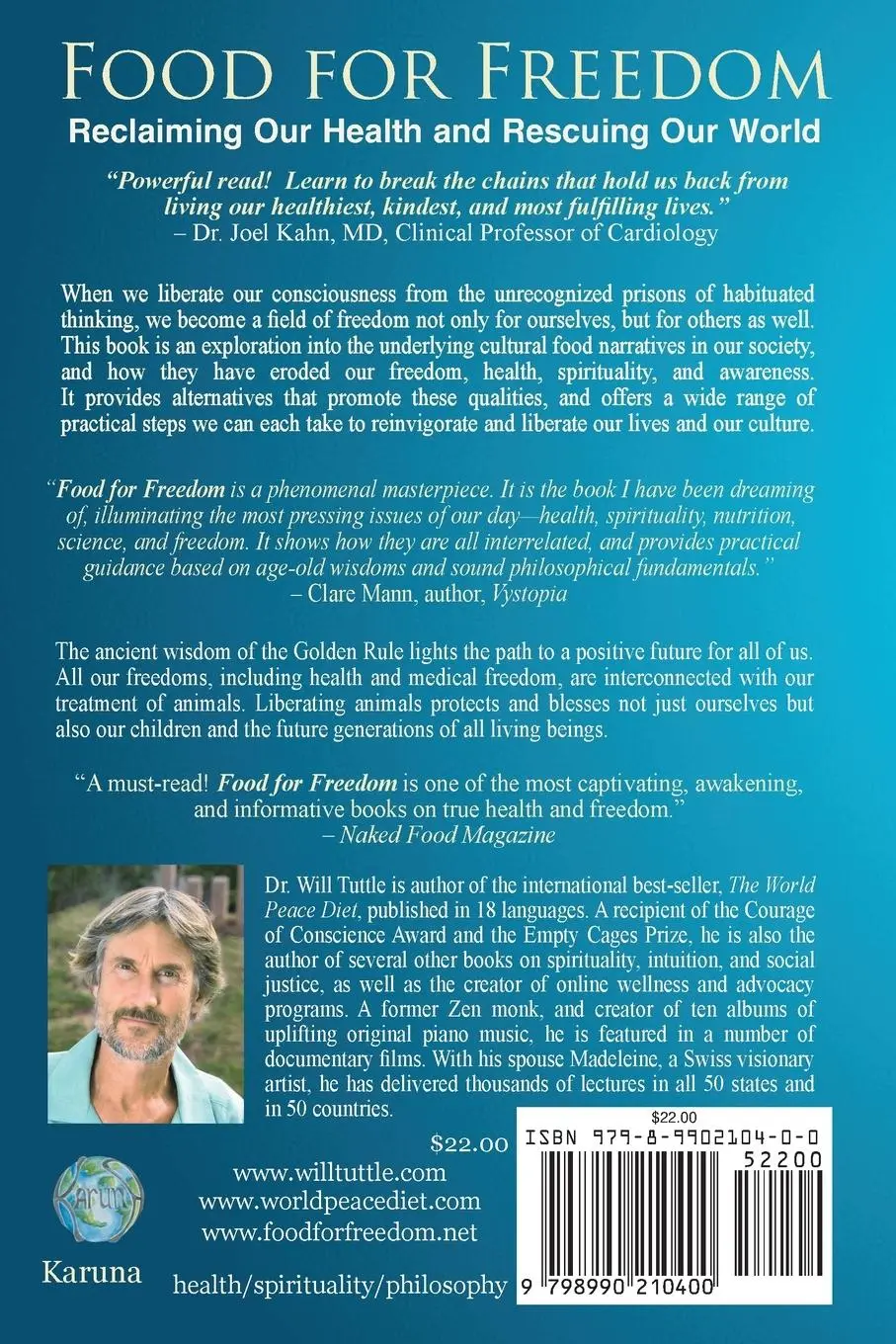 Rückseite: 9798990210400 | Food for Freedom | Reclaiming Our Health and Rescuing Our World | Buch