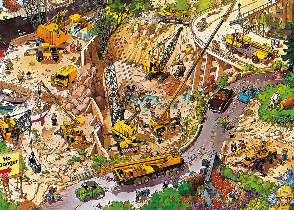 Bild: 4001689300500 | Door Lock Tonio | 1000 Teile | Puzzle | Cartoon Puzzlereihe Heye