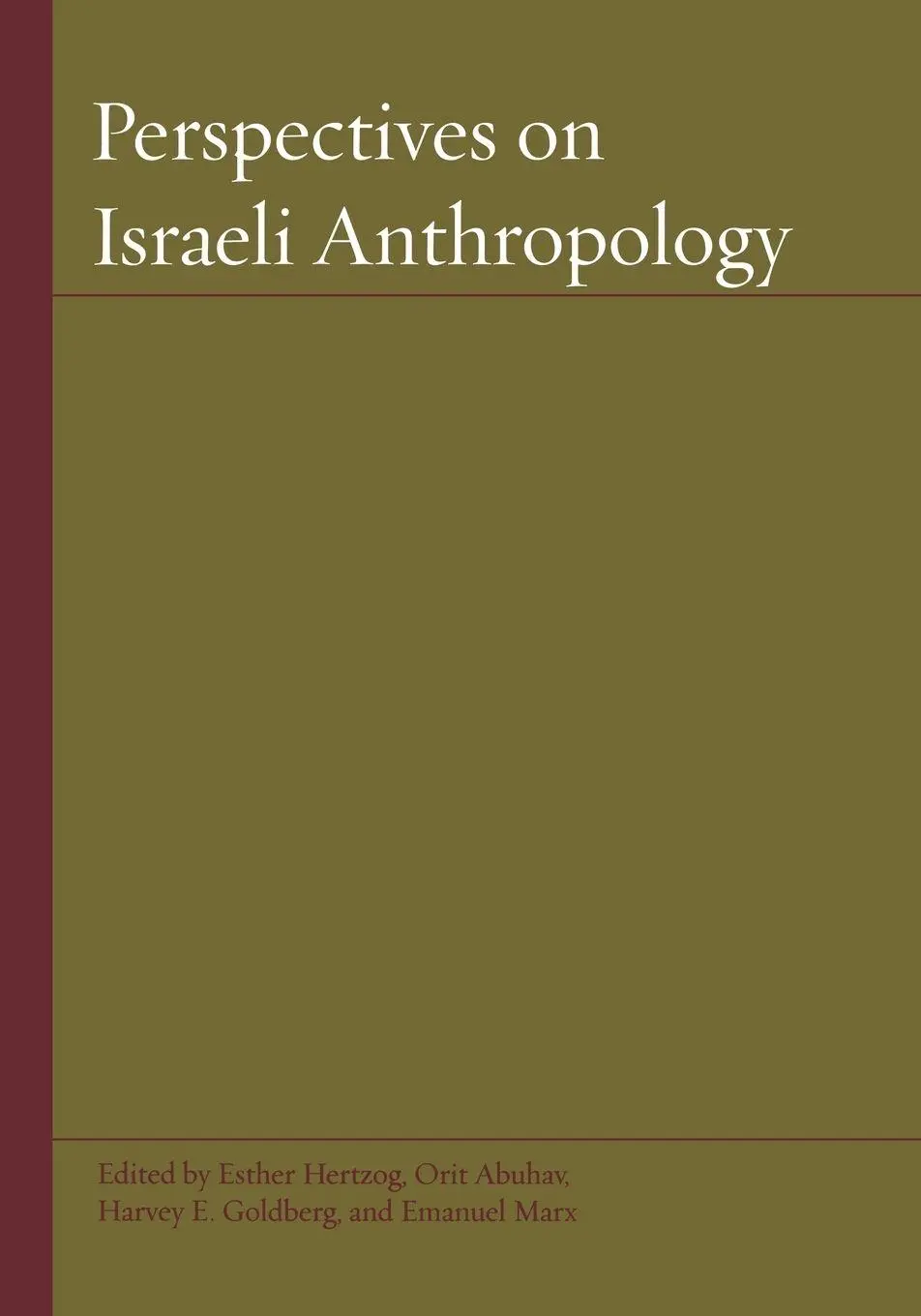 Cover: 9780814330500 | Perspectives on Israeli Anthropology | Esther Hertzog (u. a.) | Buch