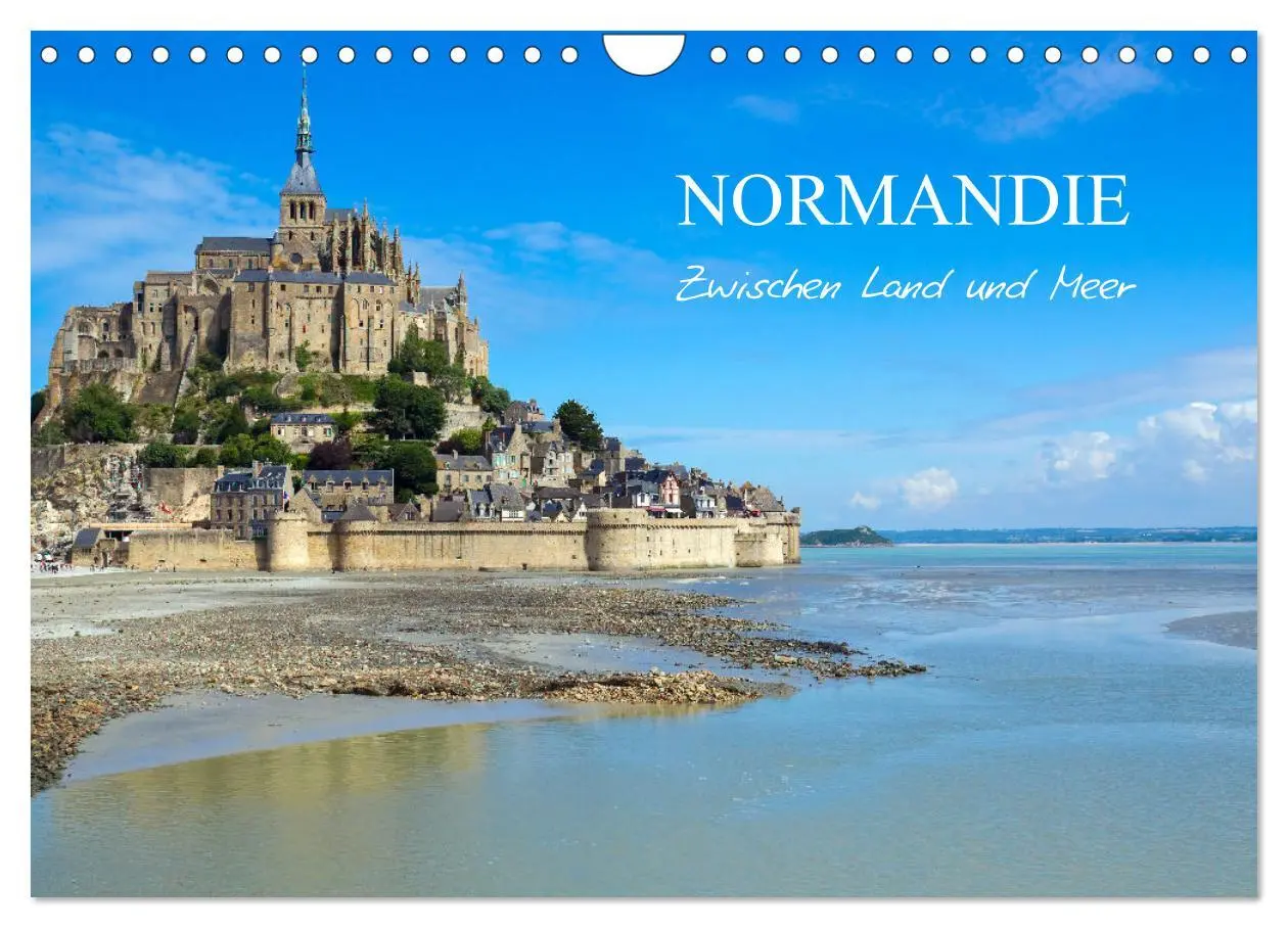 Cover: 9783457640500 | Normandie - zwischen Land und Meer (Wandkalender 2026 DIN A4 quer),...