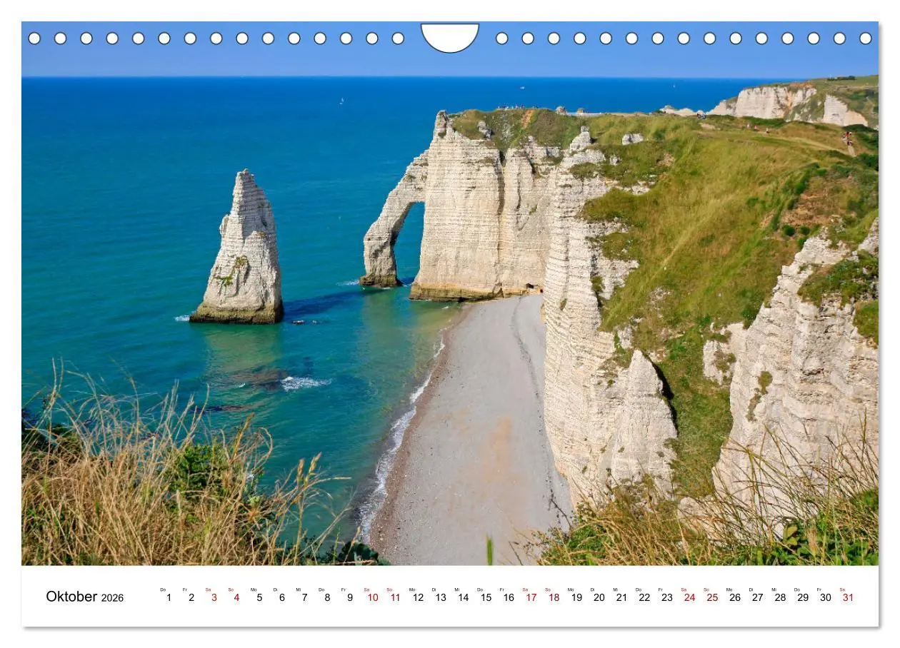 Bild: 9783457640500 | Normandie - zwischen Land und Meer (Wandkalender 2026 DIN A4 quer),...