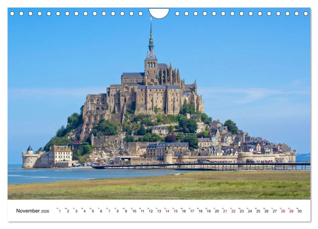 Bild: 9783457640500 | Normandie - zwischen Land und Meer (Wandkalender 2026 DIN A4 quer),...