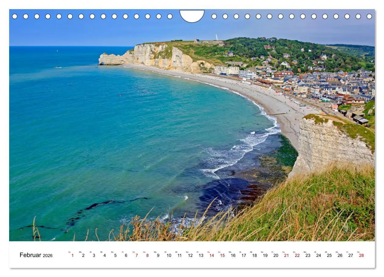 Bild: 9783457640500 | Normandie - zwischen Land und Meer (Wandkalender 2026 DIN A4 quer),...