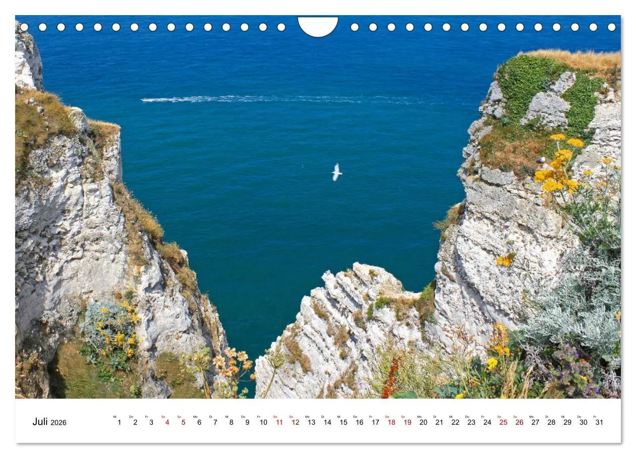 Bild: 9783457640500 | Normandie - zwischen Land und Meer (Wandkalender 2026 DIN A4 quer),...