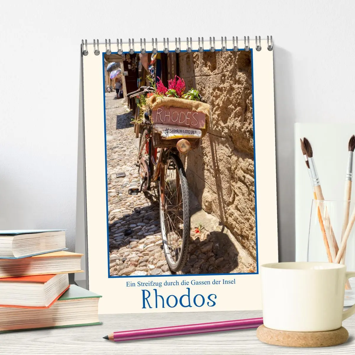 Bild: 9783516350500 | Ein Streifzug durch die Gassen der Insel Rhodos (Tischkalender 2026...