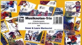 Cover: 9783897750500 | Musiknoten-Trio (Kartenspiele) | Cesar Marinovici | Spiel | Deutsch