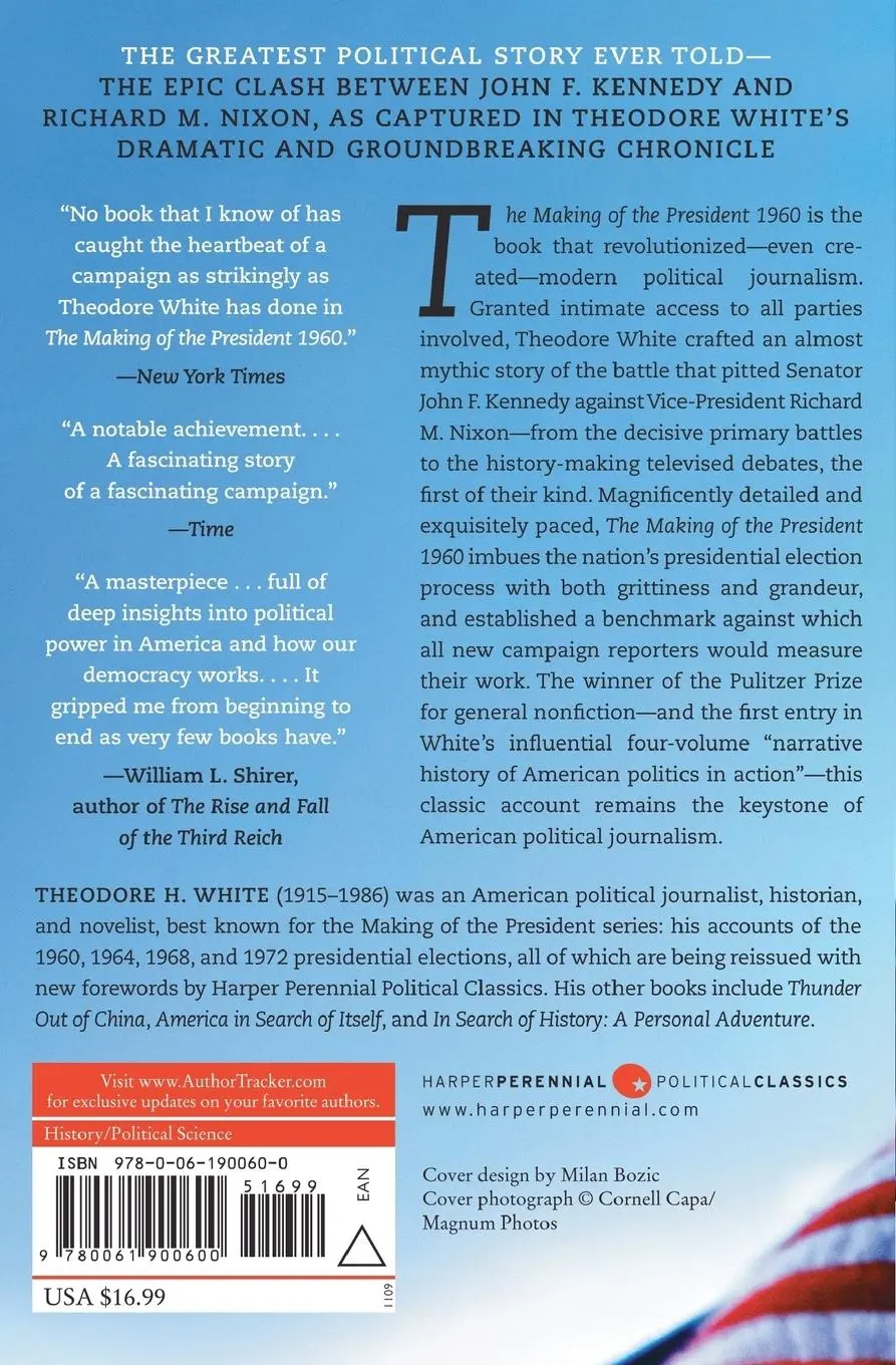 Rückseite: 9780061900600 | The Making of the President, 1960 | The Landmark Political Series