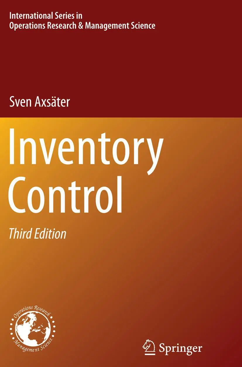 Cover: 9783319330600 | Inventory Control | Sven Axsäter | Taschenbuch | xiii | Englisch