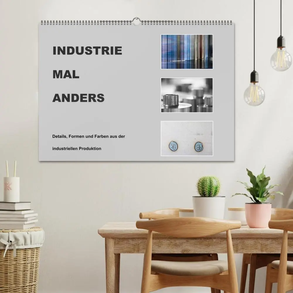 Bild: 9783383760600 | INDUSTRIE MAL ANDERS (Wandkalender 2025 DIN A2 quer), CALVENDO...