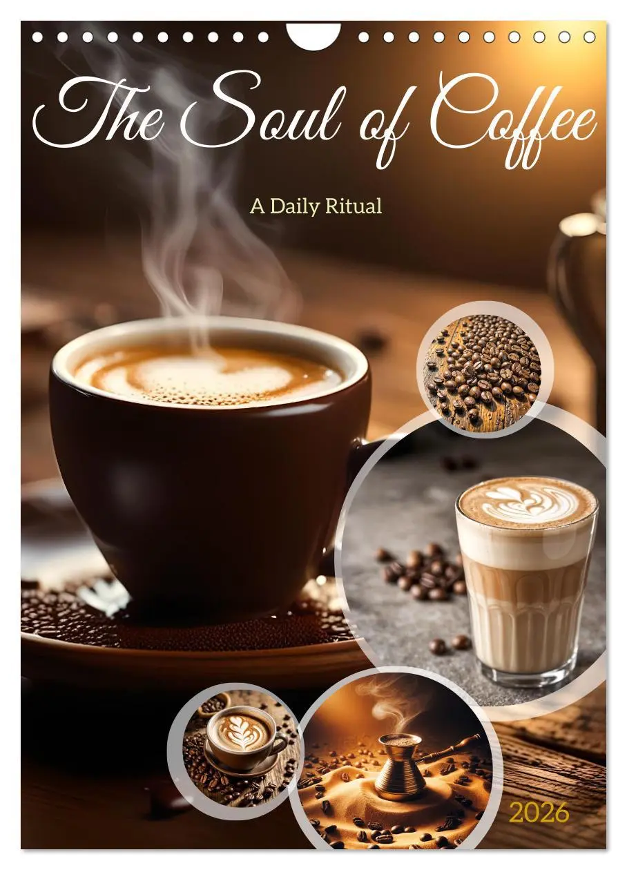 Cover: 9783457250600 | The Soul of Coffee - A Daily Ritual (Wall Calendar 2026 DIN A4...