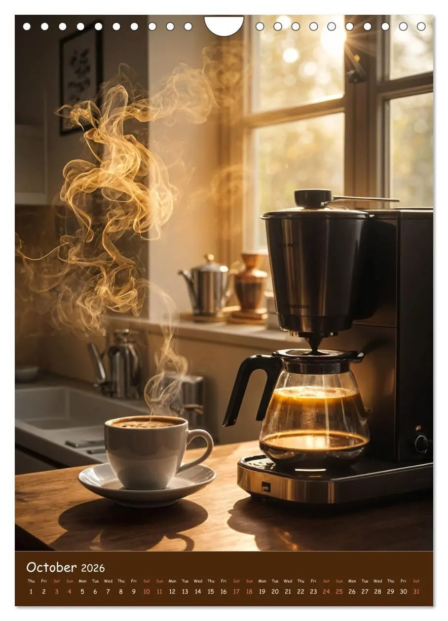 Bild: 9783457250600 | The Soul of Coffee - A Daily Ritual (Wall Calendar 2026 DIN A4...