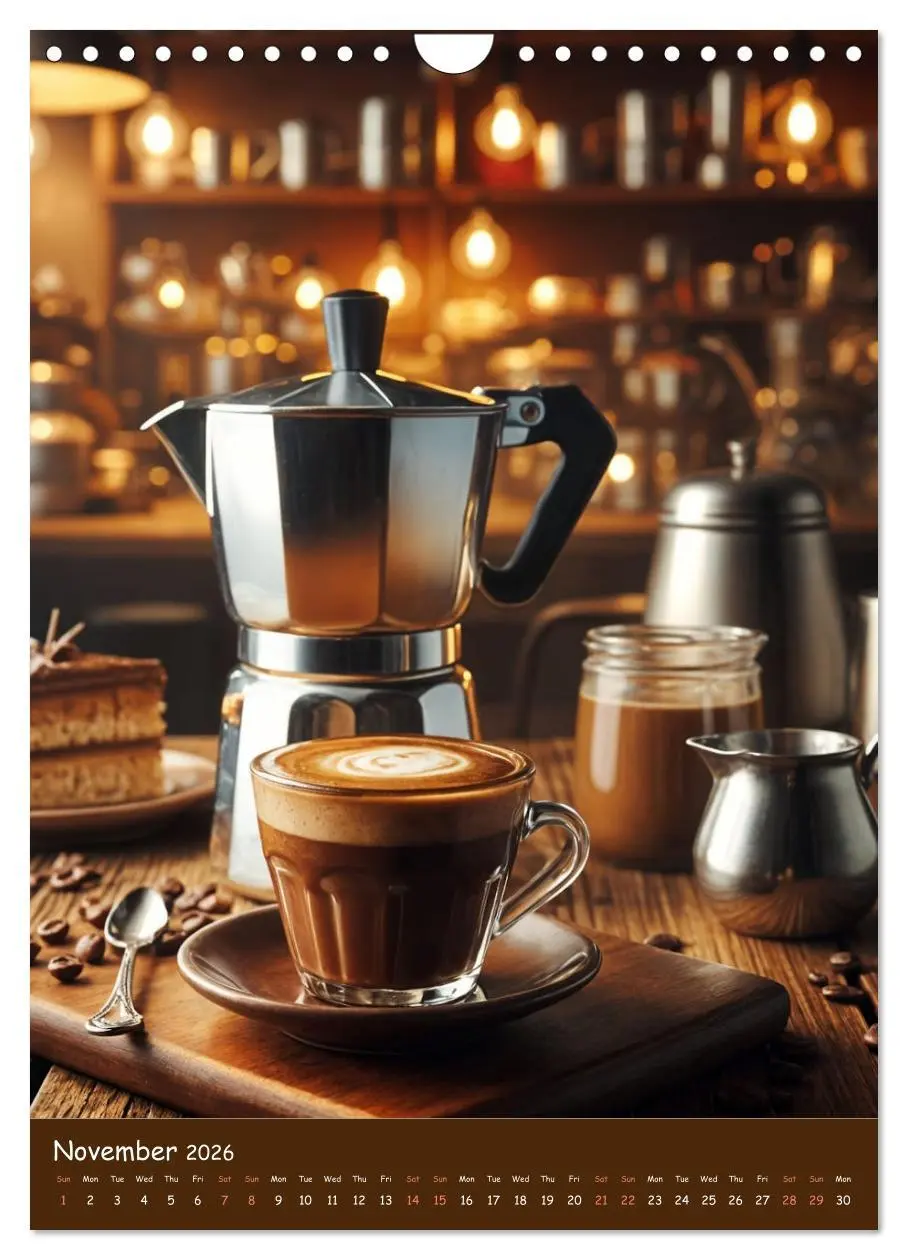 Bild: 9783457250600 | The Soul of Coffee - A Daily Ritual (Wall Calendar 2026 DIN A4...