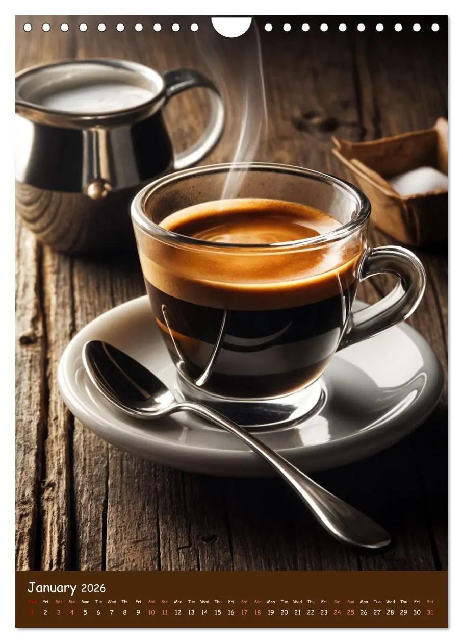 Bild: 9783457250600 | The Soul of Coffee - A Daily Ritual (Wall Calendar 2026 DIN A4...