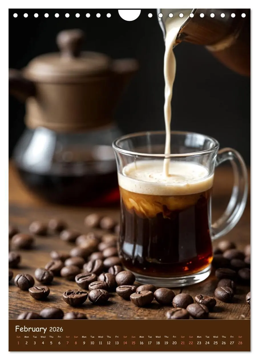 Bild: 9783457250600 | The Soul of Coffee - A Daily Ritual (Wall Calendar 2026 DIN A4...