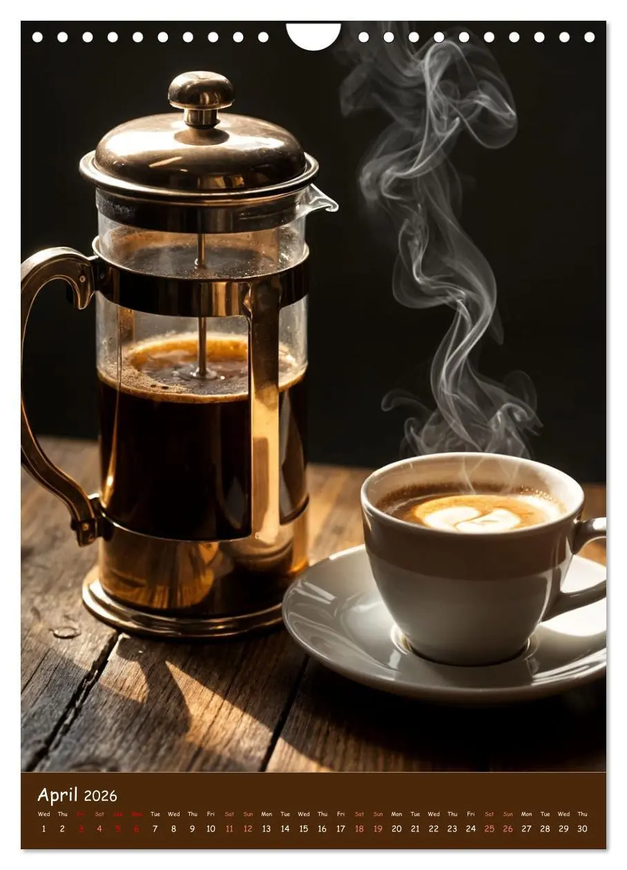 Bild: 9783457250600 | The Soul of Coffee - A Daily Ritual (Wall Calendar 2026 DIN A4...