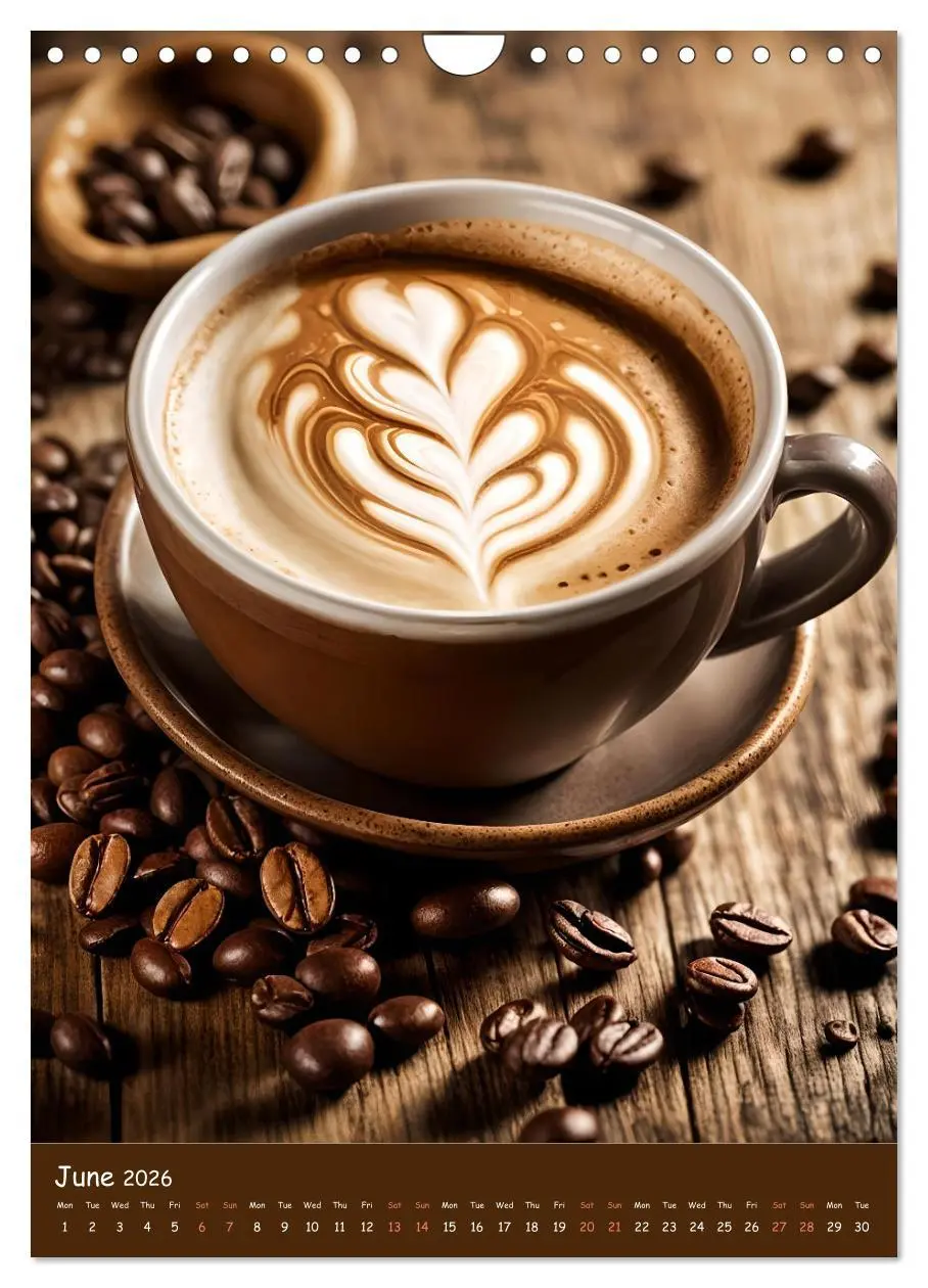 Bild: 9783457250600 | The Soul of Coffee - A Daily Ritual (Wall Calendar 2026 DIN A4...