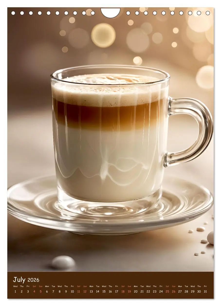 Bild: 9783457250600 | The Soul of Coffee - A Daily Ritual (Wall Calendar 2026 DIN A4...