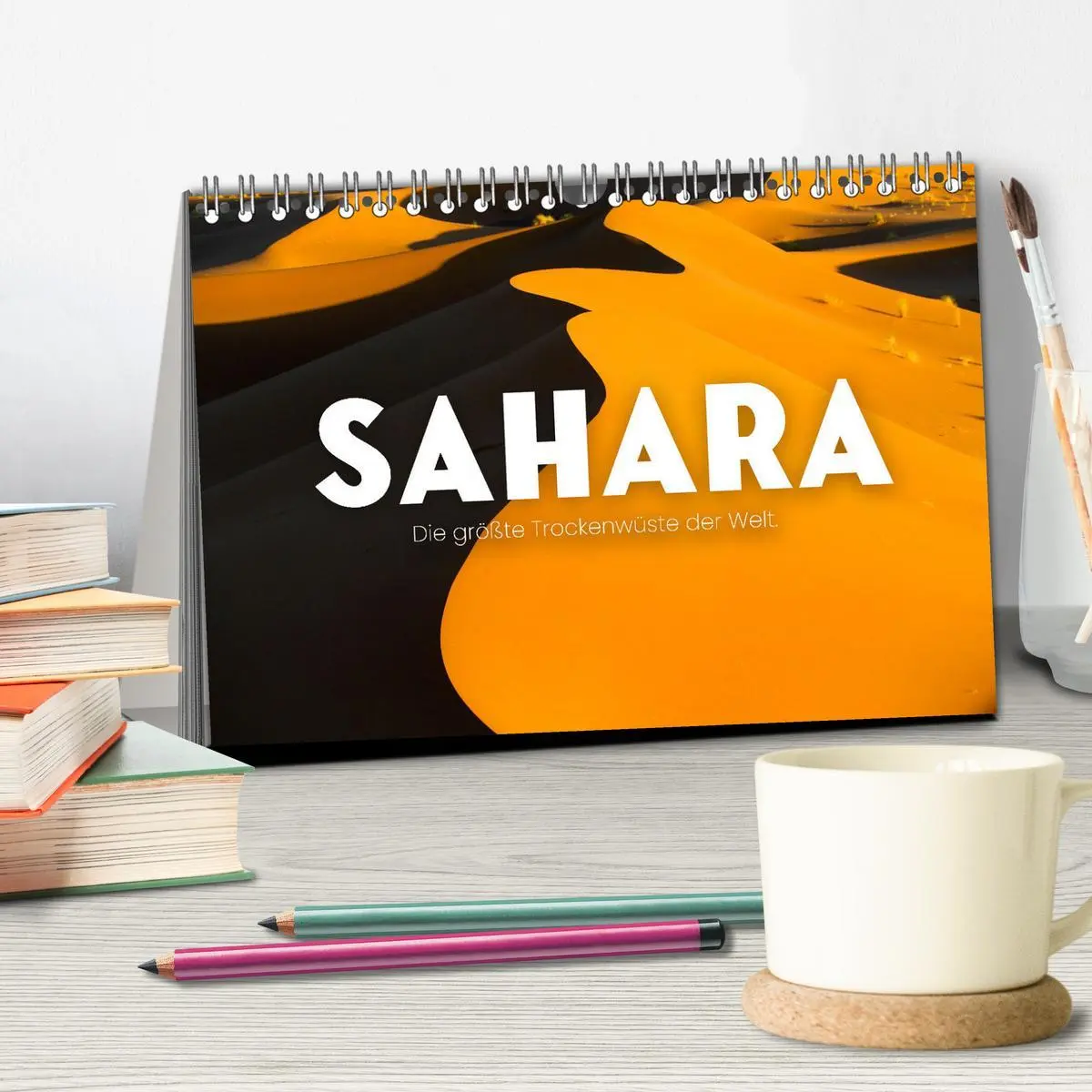 Bild: 9783457560600 | Sahara - Die größte Trockenwüste der Welt. (Tischkalender 2026 DIN...