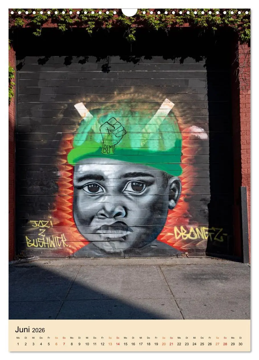 Bild: 9783516650600 | Walls of New York - Street Art in Farbe (Wandkalender 2026 DIN A3...