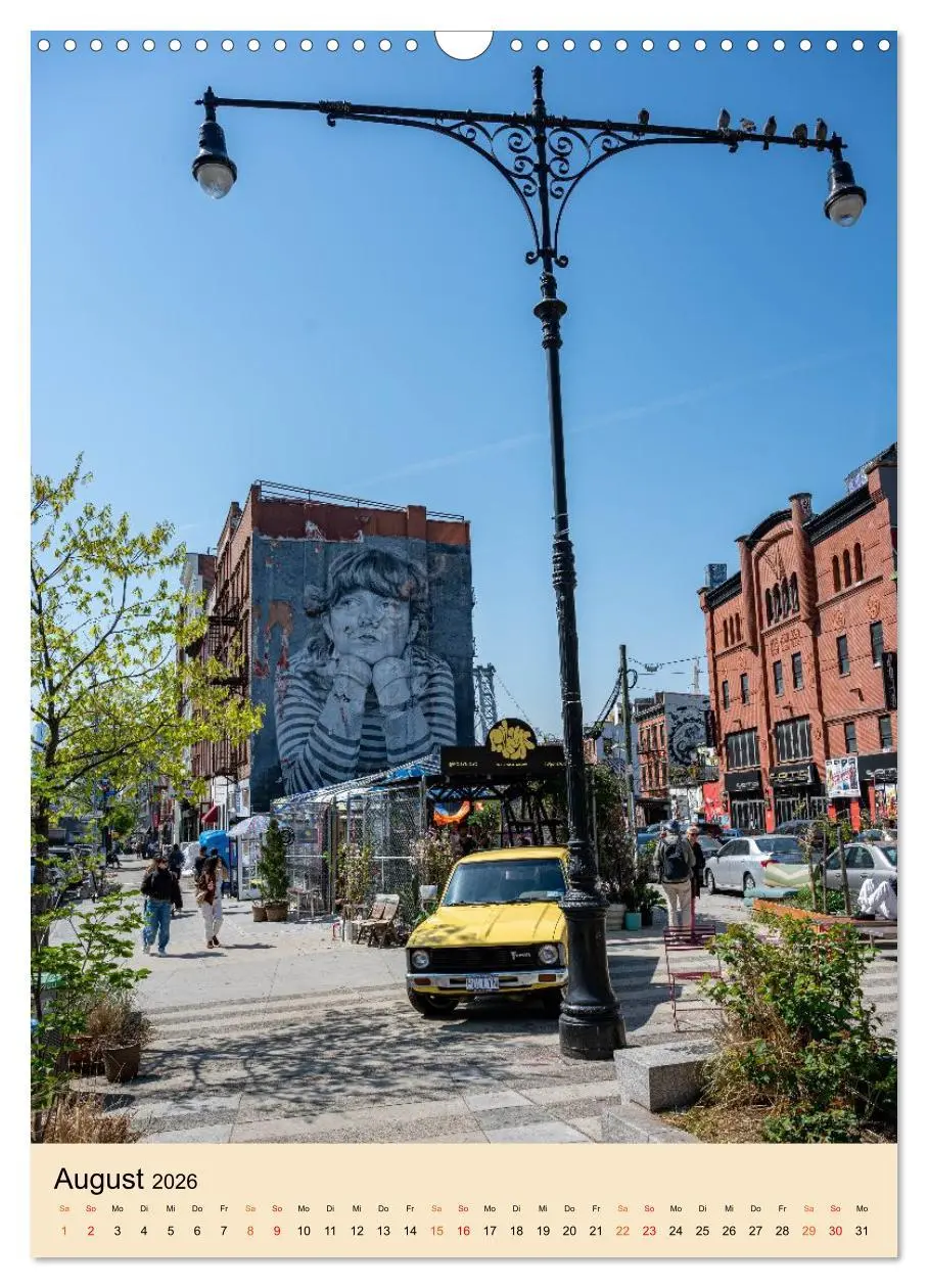 Bild: 9783516650600 | Walls of New York - Street Art in Farbe (Wandkalender 2026 DIN A3...