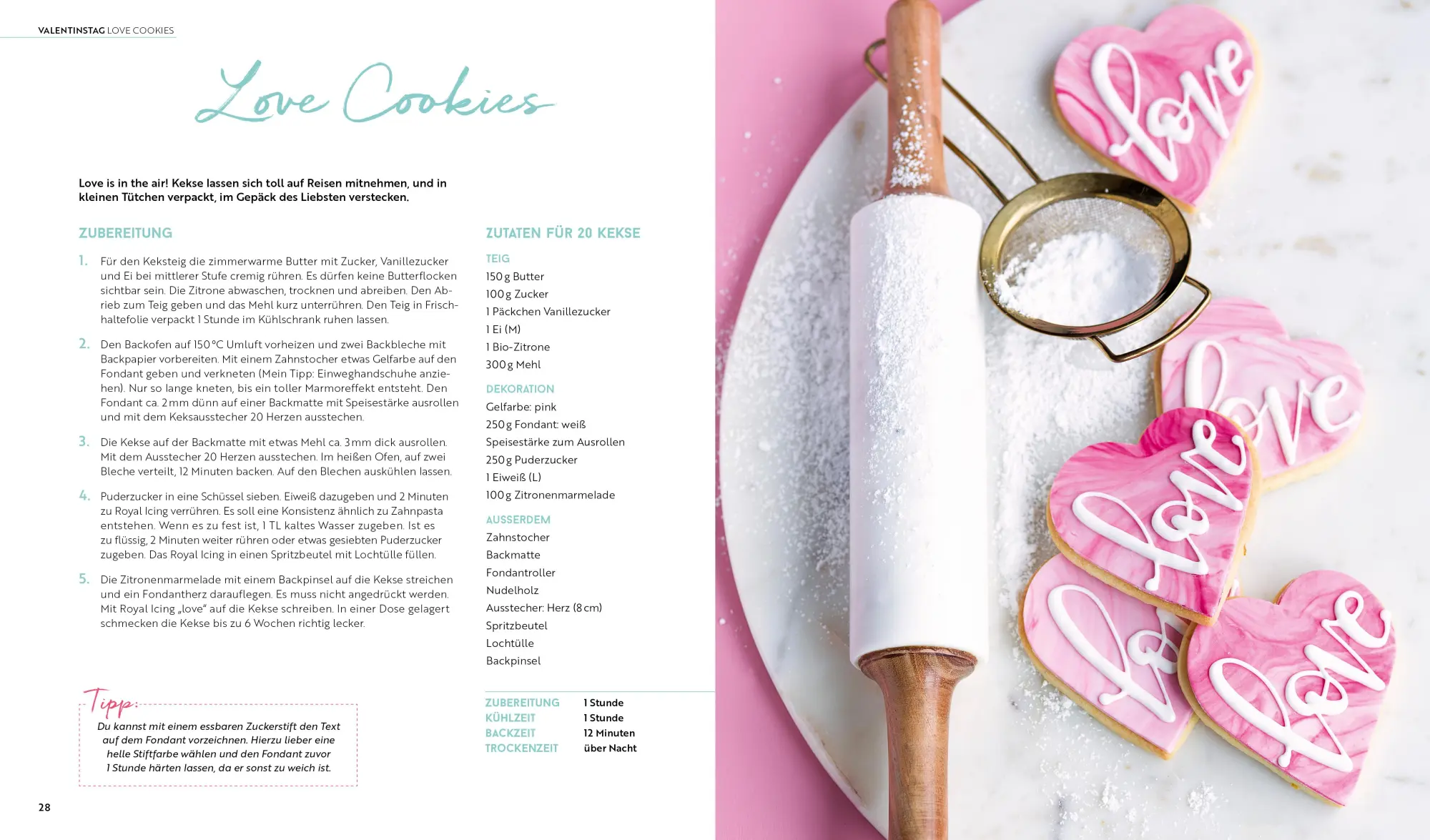 Bild: 9783960930600 | Cakelettering - Torten, Cupcakes, Kekse backen und verzieren | Rinner