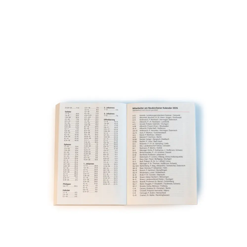 Bild: 9783965360600 | Neukirchener Kalender 2026 - Taschenbuchausgabe | Puttkammer (u. a.)