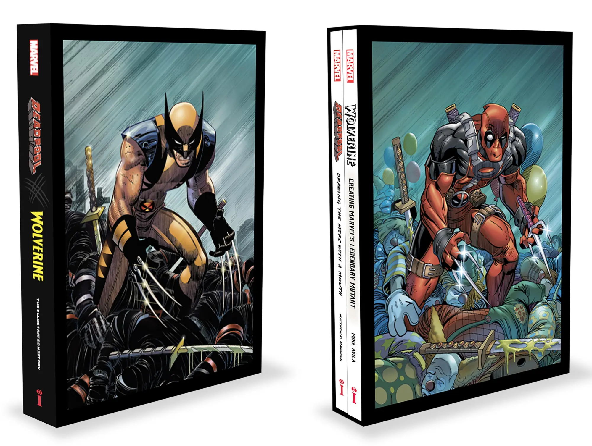 Cover: 9798337400600 | Marvel's Deadpool and Wolverine: The Illustrated History Box Set