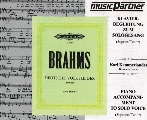 Cover: 4013788000700 | Deutsche Volkslieder | Johannes Brahms | Audio-CD | CD | 2023
