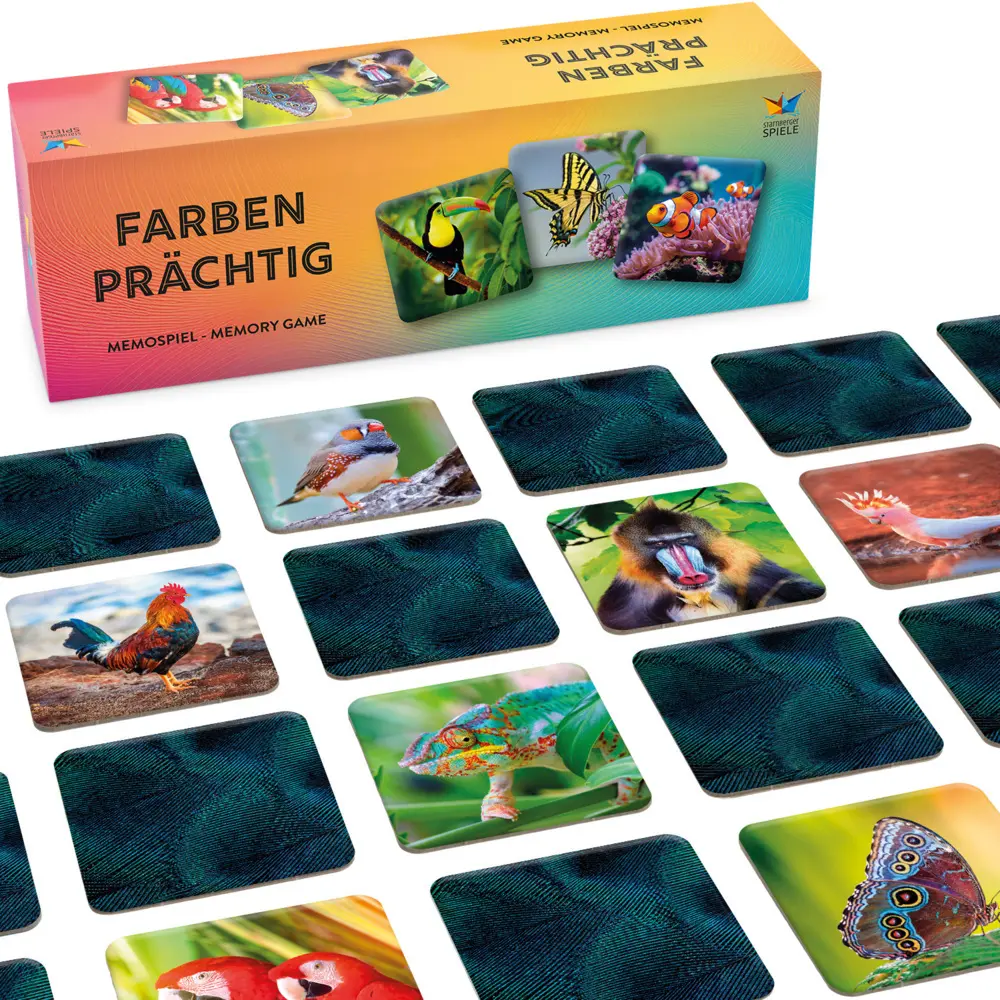 Cover: 4260472860700 | Farbenprächtig - Memospiel | Tanja Philippeit | Spiel | Deutsch | 2025
