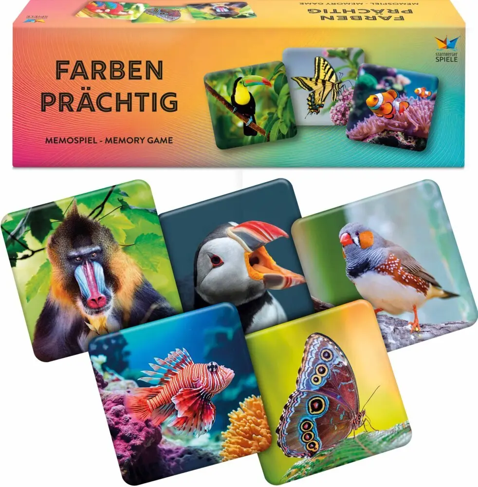 Bild: 4260472860700 | Farbenprächtig - Memospiel | Tanja Philippeit | Spiel | Deutsch | 2025