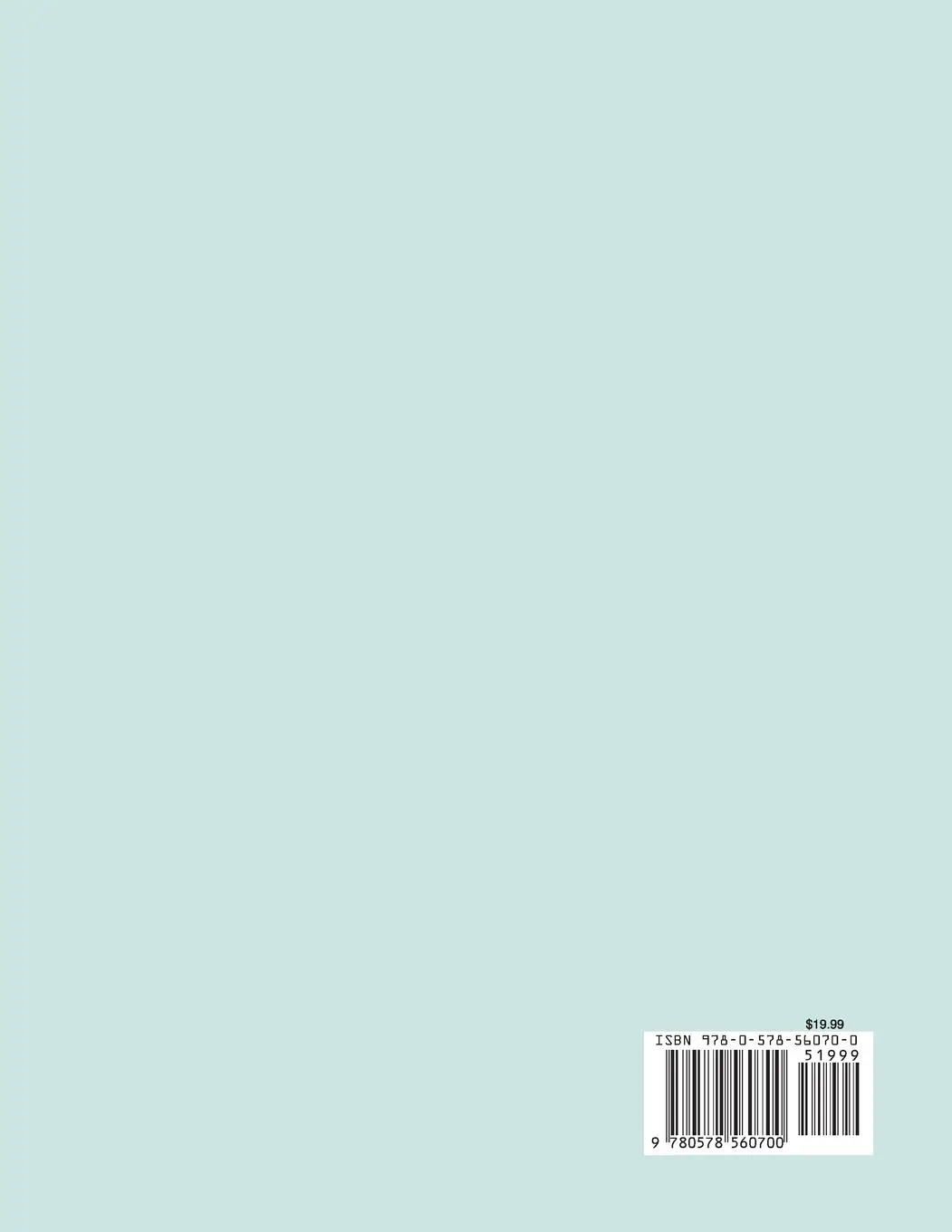 Rückseite: 9780578560700 | Perpetual Motion Etudes for Piano | Jeremy Siskind | Taschenbuch