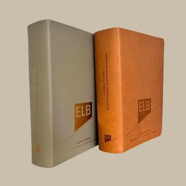 Bild: 9783417020700 | Elberfelder Bibel. Die große Studien- und Kommentarausgabe Leder...