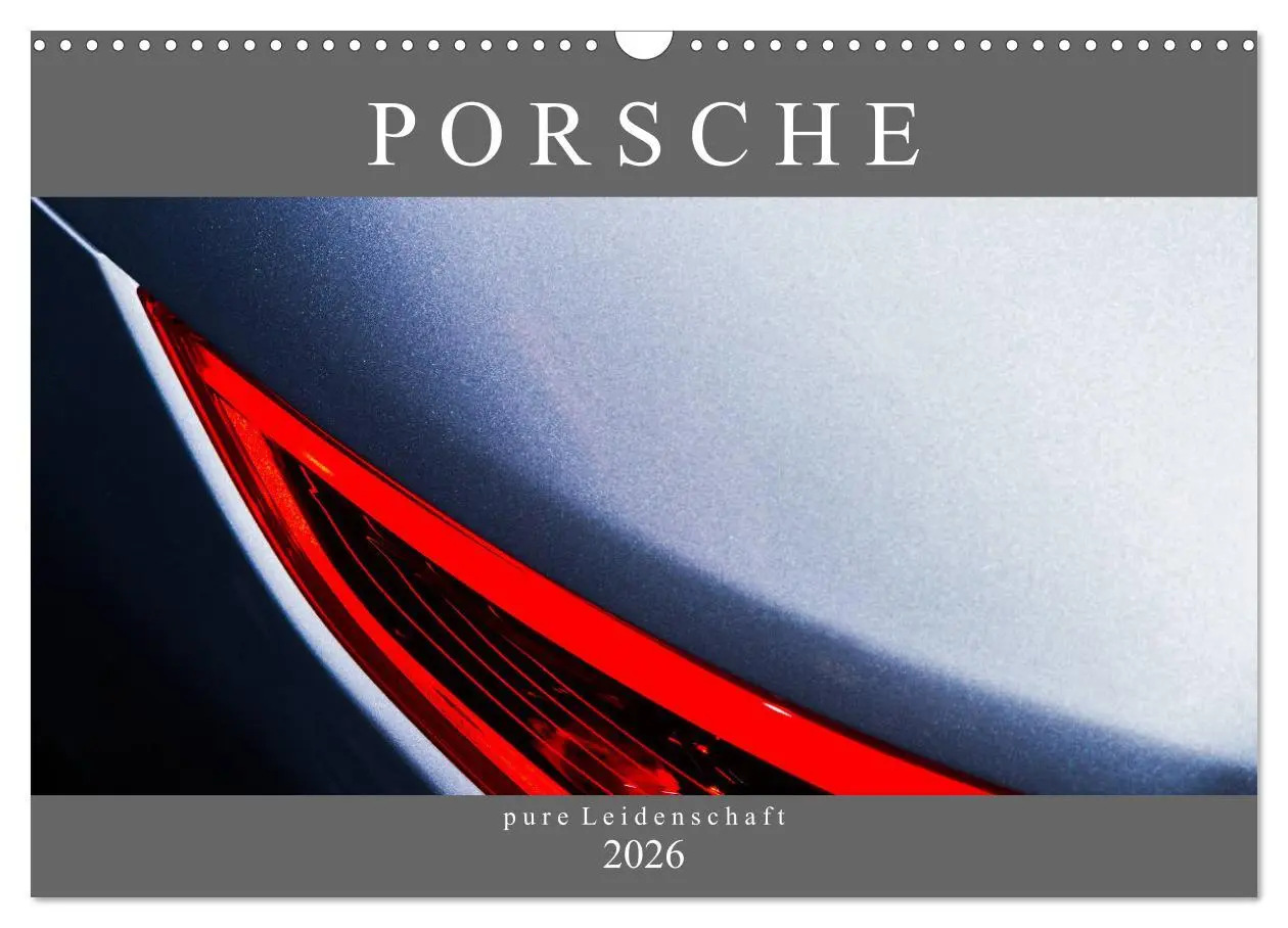 Cover: 9783457860700 | Porsche - pure Leidenschaft (Wandkalender 2026 DIN A3 quer),...