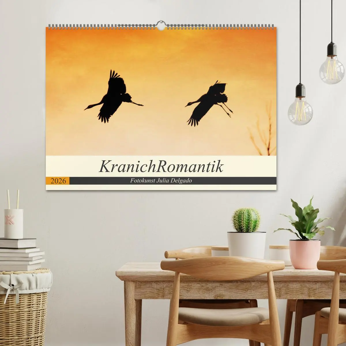 Bild: 9783457930700 | KranichRomantik (Wandkalender 2026 DIN A2 quer), CALVENDO...