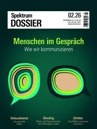 Cover: 9783690410700 | Spektrum Dossier 2/2026 Menschen im Gespräch | Wie wir kommunizieren