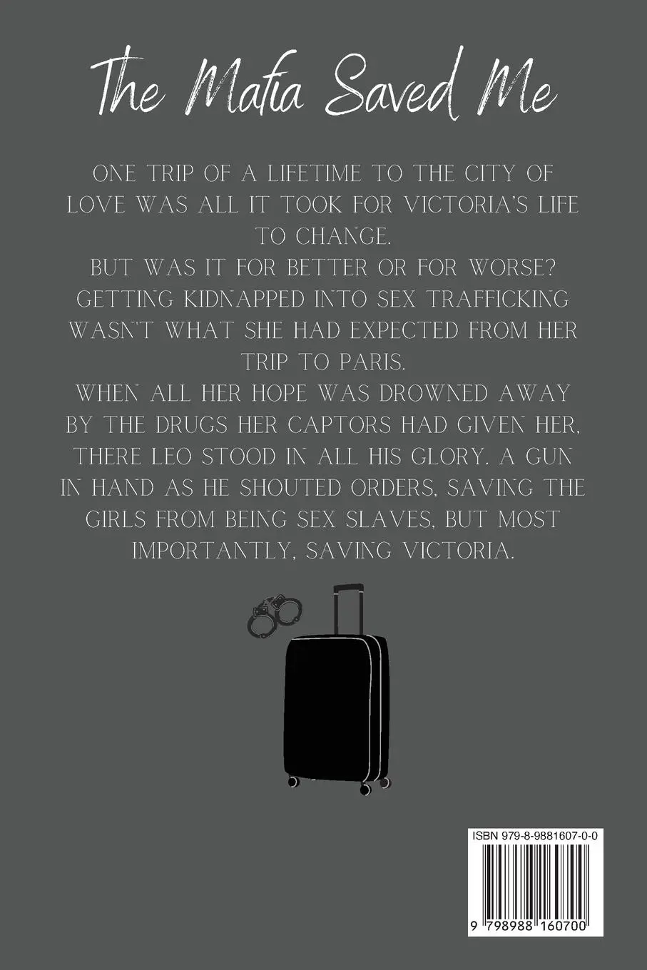 Rückseite: 9798988160700 | The Mafia Saved Me | Jasmin Salgado | Taschenbuch | Englisch | 2023