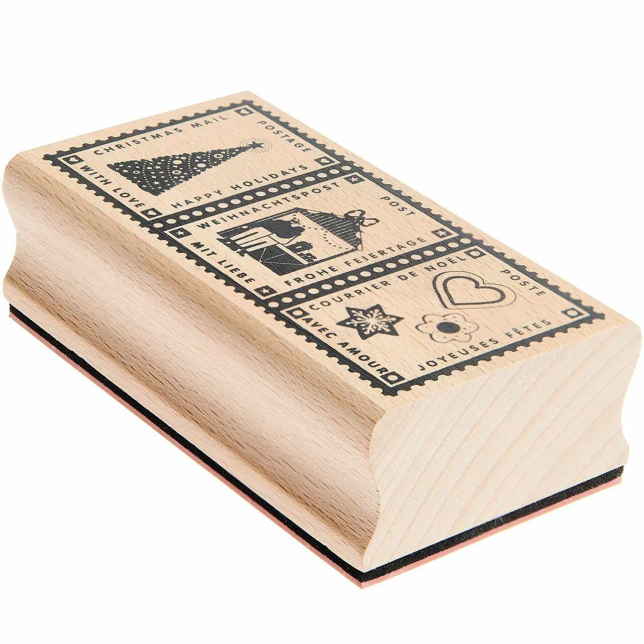 Dreifach-Stempel Weihnachtspost FSC 100%