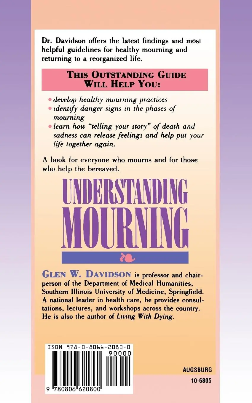 Rückseite: 9780806620800 | Understanding Mourning | Glen Davidson | Taschenbuch | Englisch | 2000