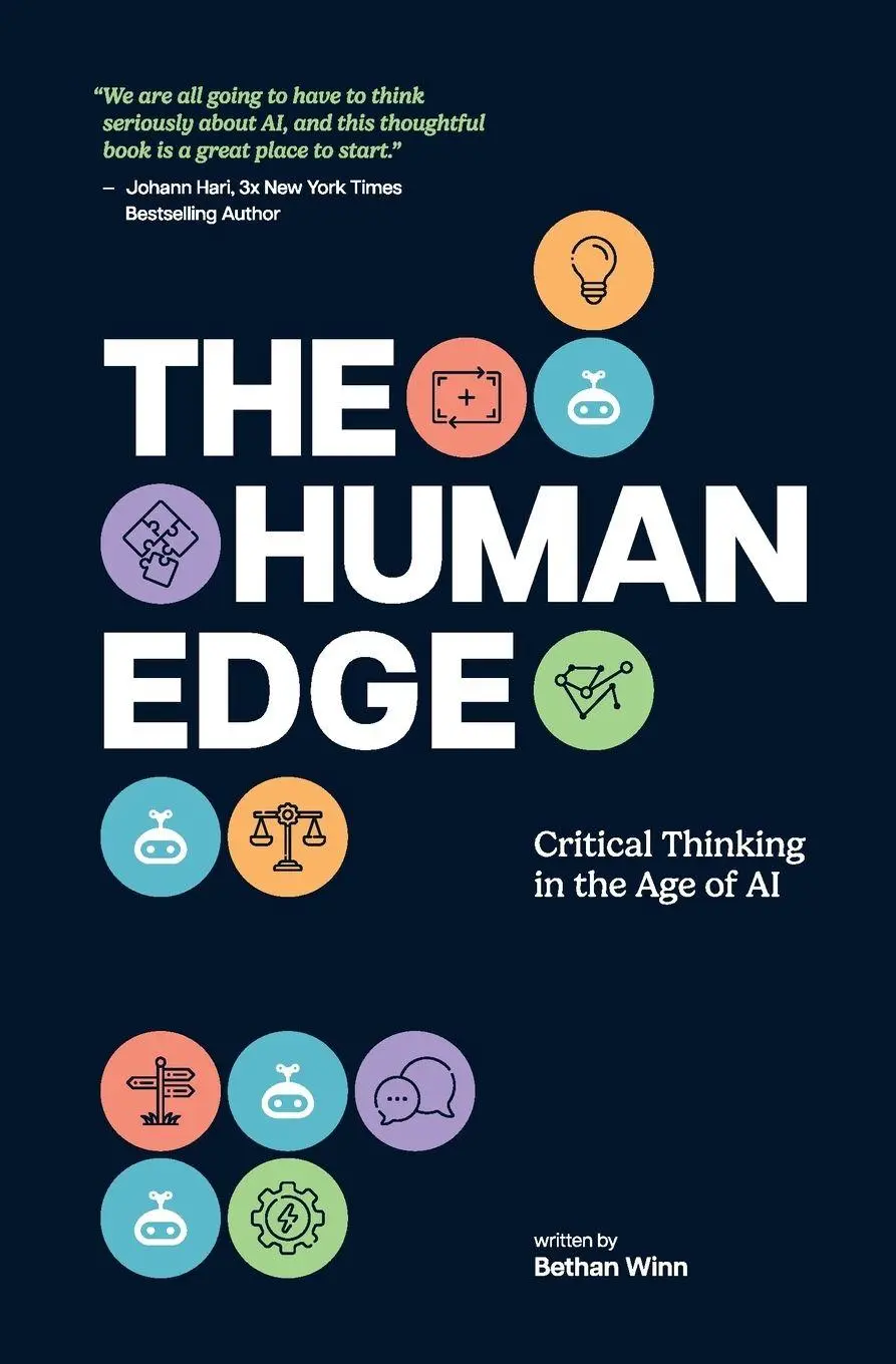Cover: 9781763890800 | The Human Edge | Critical Thinking in the Age of AI | Bethan Winn