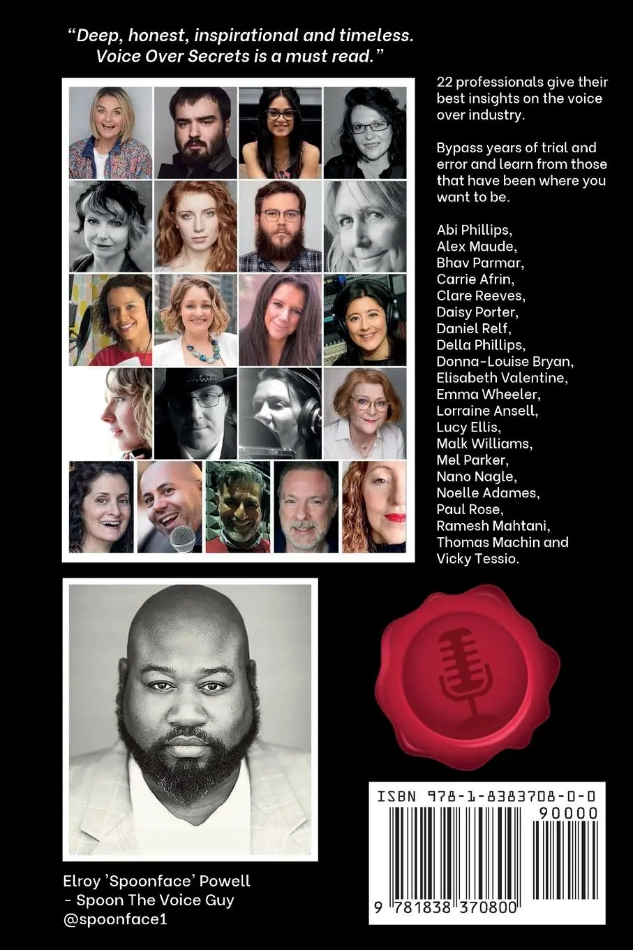 Rückseite: 9781838370800 | Voice Over Secrets | Elroy Powell | Taschenbuch | Englisch | 2021