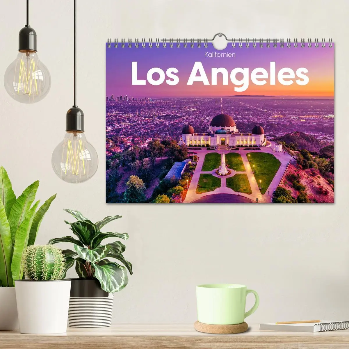 Bild: 9783457540800 | Los Angeles - Kalifornien (Wandkalender 2026 DIN A4 quer), CALVENDO...