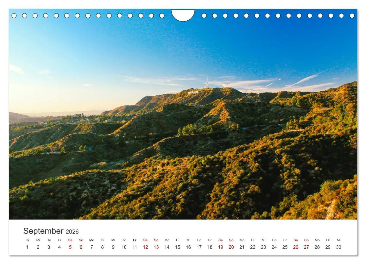 Bild: 9783457540800 | Los Angeles - Kalifornien (Wandkalender 2026 DIN A4 quer), CALVENDO...