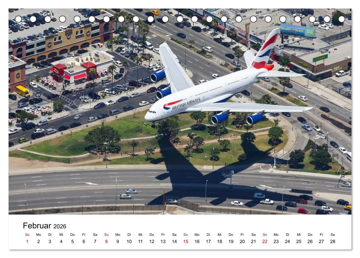Bild: 9783457610800 | Airbus A380 Superjumbo 2026 (Tischkalender 2026 DIN A5 quer),...
