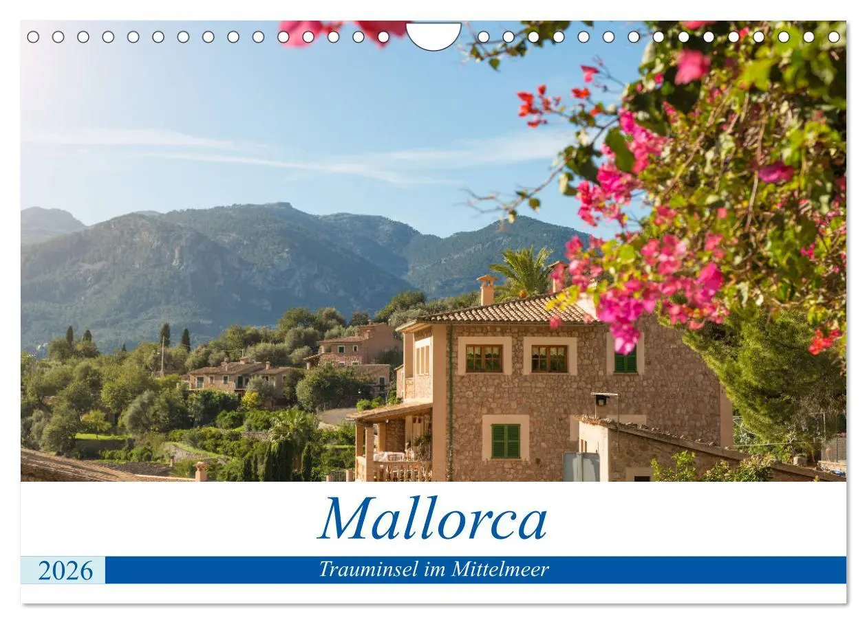 Cover: 9783457850800 | Mallorca - Trauminsel im Mittelmeer (Wandkalender 2026 DIN A4...