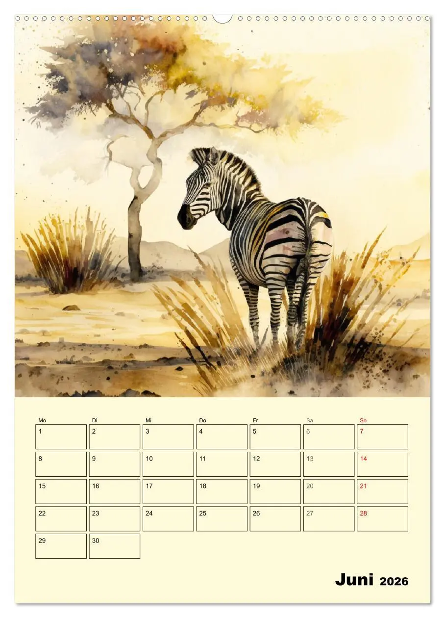 Bild: 9783516320800 | Schöne Aquarelle. Darstellungen von Afrikas Wildtieren...