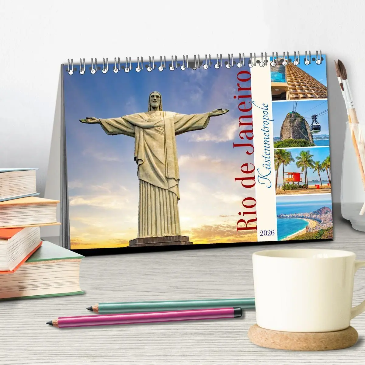 Bild: 9783516700800 | Rio de Janeiro - Küstenmetropole (Tischkalender 2026 DIN A5 quer),...
