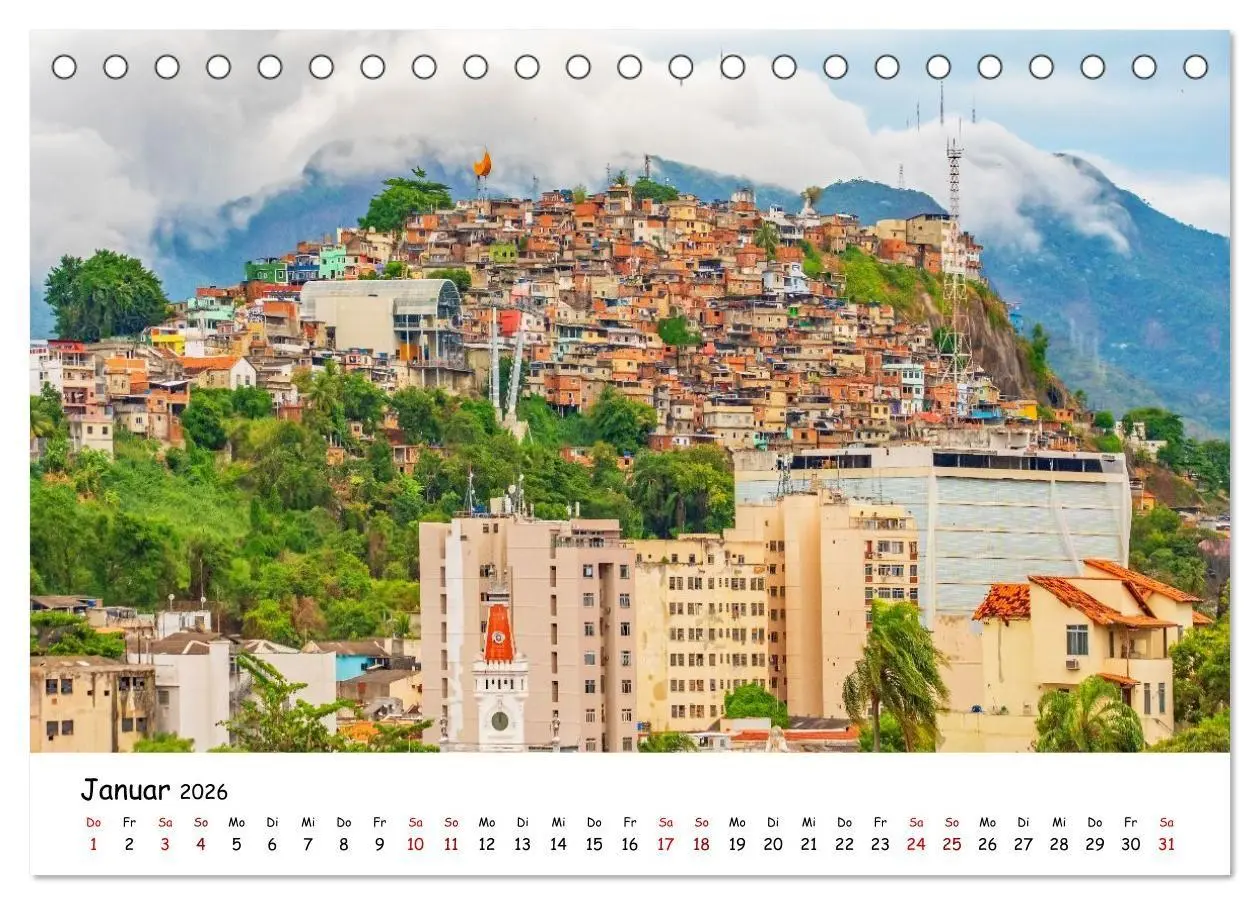 Bild: 9783516700800 | Rio de Janeiro - Küstenmetropole (Tischkalender 2026 DIN A5 quer),...