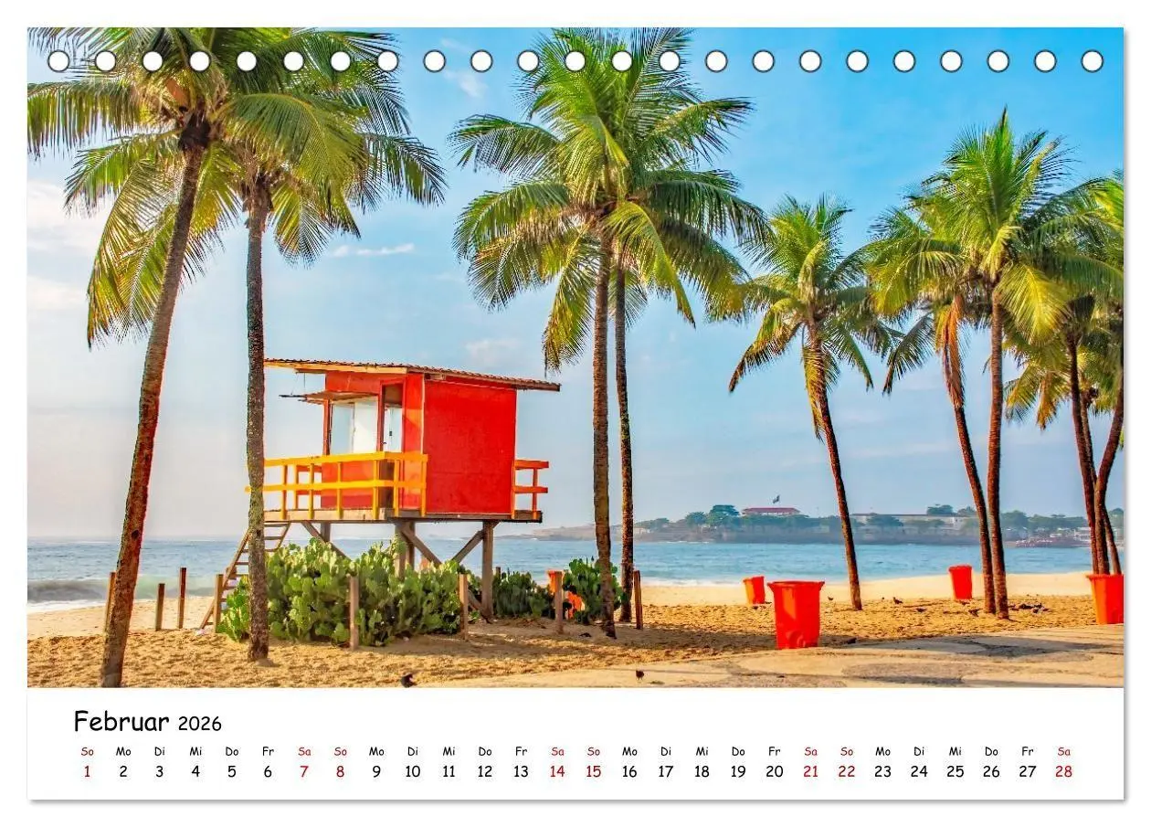Bild: 9783516700800 | Rio de Janeiro - Küstenmetropole (Tischkalender 2026 DIN A5 quer),...