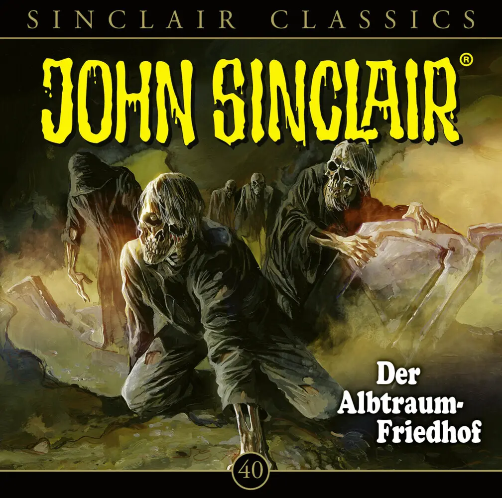 Cover: 9783785780800 | John Sinclair Classics - Der Albtraum-Friedhof, 1 Audio-CD | Dark | CD